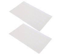 Didiseaon 100 pièces Double Sided Adhesive Nano Sticker Transparent Square Sticky Tape Strong Adhesion Removable Nano Gel Pads For Home Car Office Wall Decor