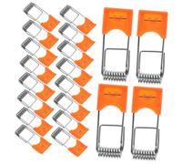 Didiseaon 100 pièces Pince à Ressort pour Éclairage Encastré Clips de Fixation pour Lampes à LED et Downlights Robuste et Installation Facile pour Plafonniers et Éclairage de Cuisine