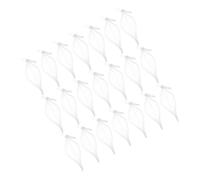 Didiseaon 100 Pièces Pochettes à Cordon Filet Plastique Pour Rangement De Jouets Et Billes Filet Avec Boucles Et Perles