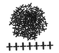 Didiseaon 100pièces Connecteur Barbelé pour Irrigation Goutte à Goutte Raccord Percé pour Tuyau PVC Joint Étanche pour Jardin Serre Potager Et Pelouse