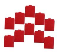 Didiseaon 10pcs Paper Sleeves DVD Sleeves Enveloppes Disc Sleeves Case Cas Cas De Films pour Les Dossiers De Fichiers DVD pour La Conservation Rouge