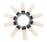 Didiseaon 10Pcs Snooker Pool Cue Tips Billard Cue Tips Kit De Réparation De Pointe De Queue De Billard Pointes De Queue De De Remplacement De De