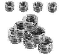 Didiseaon 10pièces Adaptateur pour Pied De Micro Vis pour Trépied Adaptateur Fileté pour Microphones