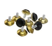 Didiseaon 10Pièces Coussinet de Jambe de Meuble Réglable Niveleur de Pied pour Chaise et Table pour Bureau Cuisine et Atelier