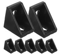 Didiseaon 10pièces Équerre Angle Aluminium Connecteur Équerre à Degrés Fixations Extrusion Profilé Aluminium De Profilé