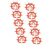 Didiseaon 10pièces Pince Nasale pour Sevrage de Veau Outil Pratique pour Bovins Pinces Nasales pour Sevrage de Veaux Accessoire pour Bovins