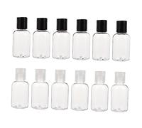 Didiseaon 12 Pièces Embouteillée de parfum de voyage flacon pulvérisateur d'eau bouteille voyage cosmétique bouteille de voyage bouteille de maquillage de voyage tête pp blanche
