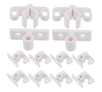 Didiseaon 12 pièces Loquets Billes Portes Intérieures Plastique Loqueteau Bille Porte Armoire Fermeture à Ressort pour Meubles Simple et Pratique pour Armoires