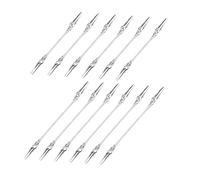 Didiseaon 12 pièces Pince Crocodile à Double Tête Lot pour Photos et Mémos Accessoires DIY Fixation pour Décoration Murale et Art