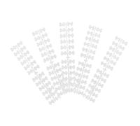 Didiseaon 120pièces Plaque Affichage Transparent Pour Vernis à Ongles Forme De Nœud Outil De Pratique Manucure Pour Salon Et Apprentissage Des De Vernis à Ongles