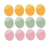 Didiseaon 12pièces Brosse De Bain Silicone Pour Garçon Fille Nettoie Doucement Le Chevelu Masseur De Shampoing Pour Éliminer Les Croûtes De Lait Soin Capillaire Fondamental