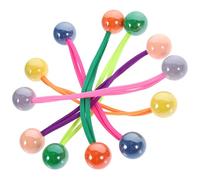 Didiseaon 12pièces Élastiques à Cheveux Boules Colorées Lot De Accessoires Capillaires Élastiques Pour Queue De Cheval Pigtails Et Chignons Mode Et Praticité Pour Types De Cheveux