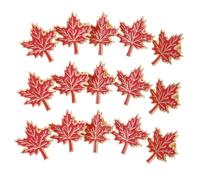 Didiseaon 15 pièces Broche Érable Métal avec Émail Goutte Huile Épingle Canadienne pour Sac à Dos et Revers Bijoux Automne pour Femmes et Hommes Souvenirs Thanksgiving et Fête Du Canada