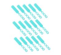 Didiseaon 15 Pièces Peigne De Massage Des Cheveux Brosse Peignes à Cheveux à x De Massage Antipelliculaire De Massage Du Cuir Chevelu Abdos Light Green