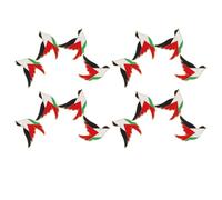 Didiseaon 16pièces Épinglette Symbole de Paix Alliage de Zinc Broche Drapeau Palestinien pour Vêtements Manteaux et Accessoires