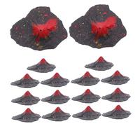Didiseaon 16Pièces Lot de Mini Plastique Modèles pour Projets Scientifiques et Décorations de Jardin Simulation Réaliste pour Micro Paysage et Aquarium