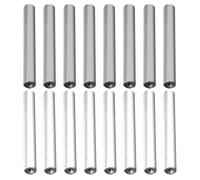 Didiseaon 16pièces Tiges Électrolyse Fer et Aluminium pour Électrolyseur de Eau Résistance et Précision Améliorées pour Chauffe-eau et Analyse de Eau