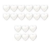 Didiseaon 18 Pcs Boules Décoratives Cœur Transparentes à Remplir en