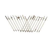 Didiseaon 18 pcs Miniature Zinc Alloy Ancient Chinese Arms Models Set Mini Adornments for Home Décor and Educational Play Compact for Desk and Shelf Display