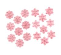 Didiseaon 18 pcs Moule à Biscuits avec Motifs Flocon pour Pâtisserie de Noël Presse à Biscuits Facile à Démouler Cadeau DIY pour Amis et Famille