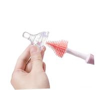 Didiseaon 1Ensemble Set de Brosses à Rotatives Accessoires de Nettoyage pour Nourrissons pour Allaitement Rose