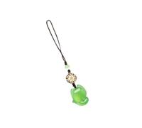 Didiseaon 1pièce Chaîne de Téléphone Portable Calcédoine Naturelle Pendentif Mobile Charm Créatif pour Porte-clés et Accessoire Délicat et Original pour Femmes