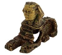 Didiseaon 1pièce Décoration De Poisson Aquarium Statue Égyptienne De Sphinx pour Réservoirs Et Terrariums Ornement Mystérieux Et Lifelike pour Aménagement Aquatique