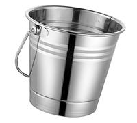 Didiseaon 1pièce Sceau à Glace Acier Inoxydable avec Poignée Portable Seau De Stockage pour Glaçons pour Vin Et Bière Accessoire Pratique pour Fêtes Et Réceptions
