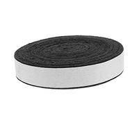 Didiseaon 1Rouleau Poignées Antidérapante pour Raquette de Tennis Badminton Roll de Surgrips Matériau Ultra Absorbant pour Sports de Raquette Couleur Noire Facile