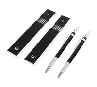 Didiseaon 2 ensembles Lot de Crayons Mécaniques Charpentier Durables avec Recharges Porte-mine pour Dessin Technique et Esquisse Marqueurs Indélébiles pour Usage Quotidien