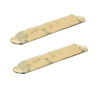 Didiseaon 2 Ensembles Mezuzah Vintage Étoile de David Décoration Religieuse Traditionnelle pour Maison Juive Étui Bénédiction Murale Ornement Spirituel Élégant