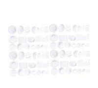 Didiseaon 2 Ensembles Mini Dînette Blanche Jeu Éducatif Accessoires Cuisine pour Garçon Fille Jouets de Table Miniatures pour Garçon Fille Ensemble