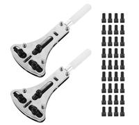 Didiseaon 2 Ensembles Outil de Réparation Montre Portable Clé Ouvre-boîtier Griffes Stable Kit Précision pour Remplacement Batterie Adapté à Divers Modèles Usage Professionnel et Domestique