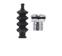 Didiseaon 2 Ensembles Seals Caoutchouc Étanches pour Bateau Rc avec Support Aluminium Protection Étanche pour Tringlerie Adapté Aux Tringles et Anti-Infiltration Eau