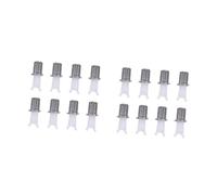 Didiseaon 2 Ensembles Tête De Tondeuse Nez Nose Hair Trimmer Nose Trimmer Remplacements De Tondeuse À Poils De Nez Tête De Tondeuse À Poils De Nez Électrique Plastique Blanche 8 Pièces * 2