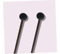 Didiseaon 2 paires Baguettes de Percussion Bois et Caoutchouc de Maillets pour Tambour Marimba et Xylophone Accessoires Instrument de Percussion