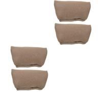 Didiseaon 2 Paires Coussin Sous Les Aisselles Pour Béquille Toboggan De Canapé Aide à La Marche Pliable Marcheurs Pliant à Pied Pointe De Canne Plates-formes De Pince Coton