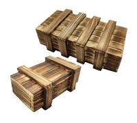Didiseaon 2 pièces Boîte à Puzzle Bois Dissimulée Éducatif pour Garçon Fille avec Compartiment Secret Coffret pour Stimulation Cérébrale et Interaction Parent Garçon Fille