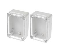 Didiseaon 2 pièces Boîtier Étanche Abs Transparent pour Modules de Sécurité Extérieurs Protection Robuste Chocs Compatible avec Systèmes Alarme Coffret de Jonction Électrique