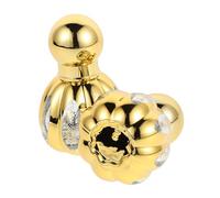 Didiseaon 2 Pièces Bouteille De Parfum Bouteille De Recharge De Parfum Petit Flacon De Ornement Pot De Mignon Fantaisie Voyage Fiole Rétro Boîte Carafe Égyptien Un Verre Golden
