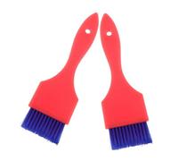 Didiseaon 2 Pièces Brosse De Couleur De Cheveux Pinceau Pour La Des Cheveux Appareil De Coloration Des Cheveux Brosse à Cheveux Applicateur De Mèches De Cheveux Plastique Rose