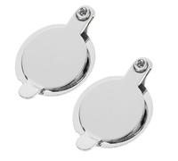 Didiseaon 2 pièces Cache-œil de Porte Lot de Protection Confidentialité Anti-espionnage Installation Facile sans Outil Accessoire Sécurité pour Maison et Appartement