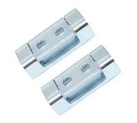 Didiseaon 2 Pièces Charnière Robuste pour Armoire Industrielle en Fer Argenté, Facile à Installer et Retirer, Adaptée aux Armoires Châssis et Usage Industriel
