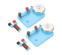 Didiseaon 2 pièces Cloche Électrique Expérimentale Pratique pour Laboratoire de Physique Dispositif Pédagogique Électromagnétique Matériel Dexpérience Scientifique pour et Collège