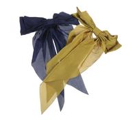 Didiseaon 2 Pièces Coiffe à nœud pinces cheveu hairpin hair topper bandeau accessoires chignon barettes arc de ruban de cheveux rubans de cheveux un ruban à cheveux pinces à cheveux en tissu