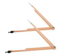 Didiseaon 2 pièces Compas Bois Grand Format pour Enseignants Outil Multifonction de Dessin Géométrique pour Tableau pour Enseignement Mathématique et Travaux de Précision Lot