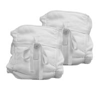 Didiseaon 2 pièces Culottes Couches Garçon Fille Coton Respirant Lavables et Réutilisables pour Né et Apprentissage Propreté Garçon Fille Confort Longue Durée et Fuite