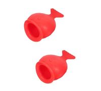 Didiseaon 2 Pièces De Remplissage De De Poisson En Silicone Rouge Rehausseur De Plus Dodu Remplisseur De Pompe De Beauté Dispositif De Rehausseur De
