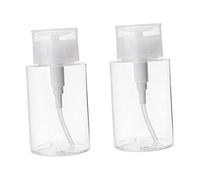 Didiseaon 2 pièces Flacon de Voyage Réutilisable Bouteilles Pression pour Cosmétique Eau Démaquillante et Lotion Bouteilles Compactes et Pratiques pour Vos Déplacements