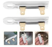 Didiseaon 2 pièces Fusible Thermique pour Sèche-linge Blanc Lot de Fusible de Rechange Cuivre et Abs Compatible Multiples Marques Protection Température